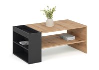 Konferenční stolek MURCIA dub artisan/černá
