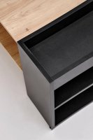 Konferenční stolek MURCIA dub artisan/černá