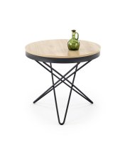 Konferenční stolek LEILA přírodní/černá