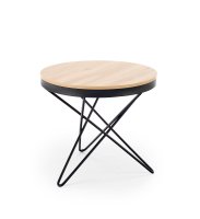 Konferenční stolek LEILA přírodní/černá