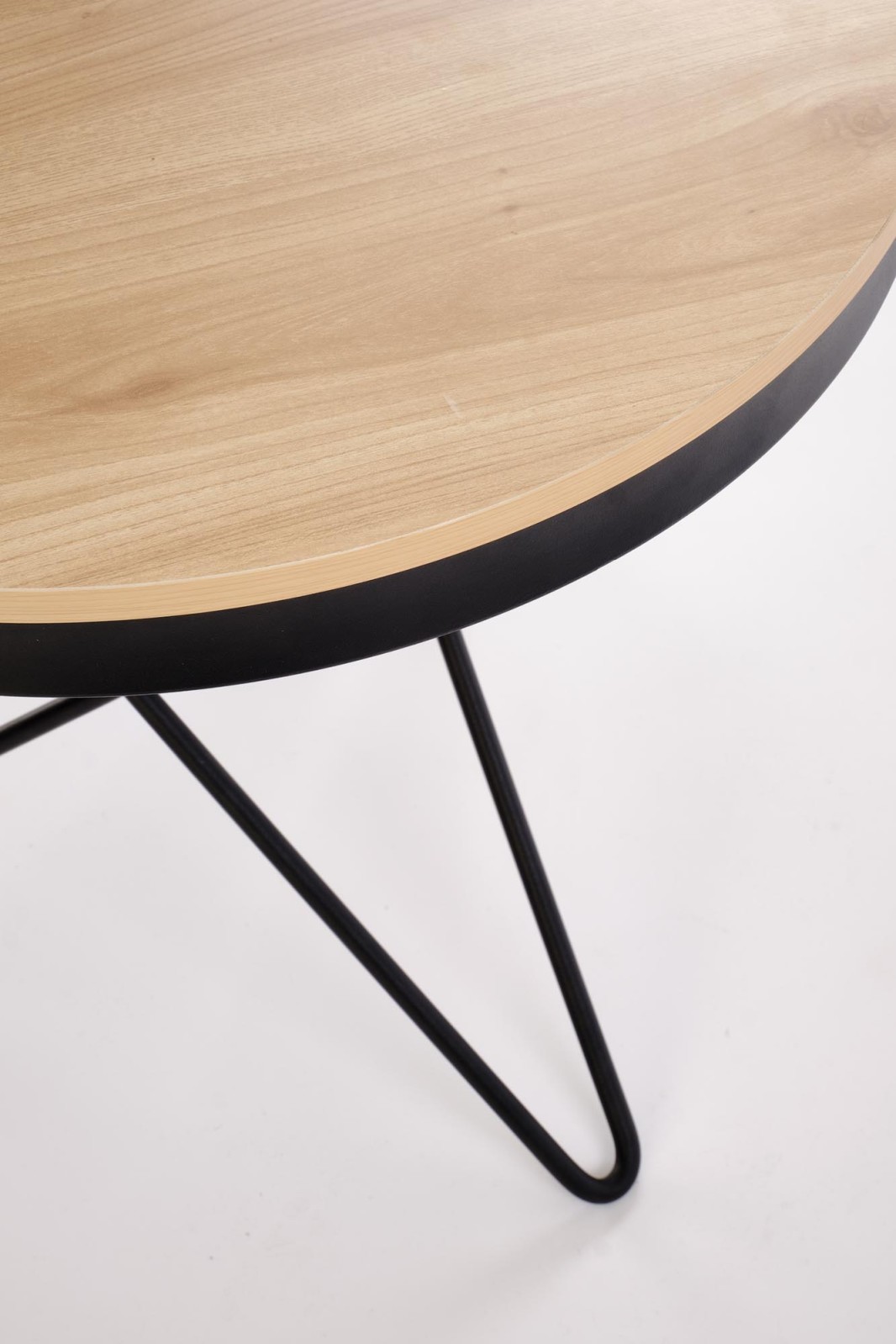 Konferenční stolek LEILA přírodní/černá