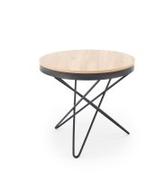 Konferenční stolek LEILA přírodní/černá