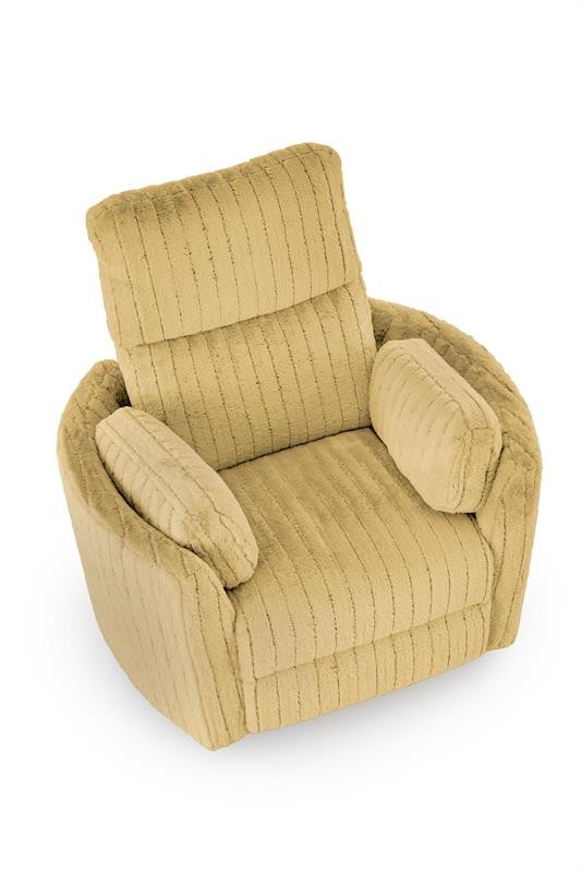 Křeslo ušák PEGAS hořčicové