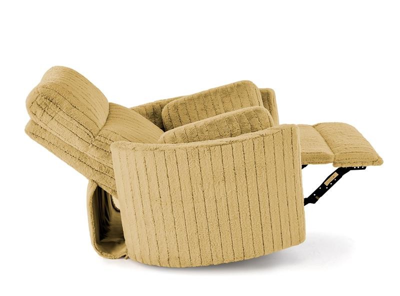 Křeslo ušák PEGAS hořčicové