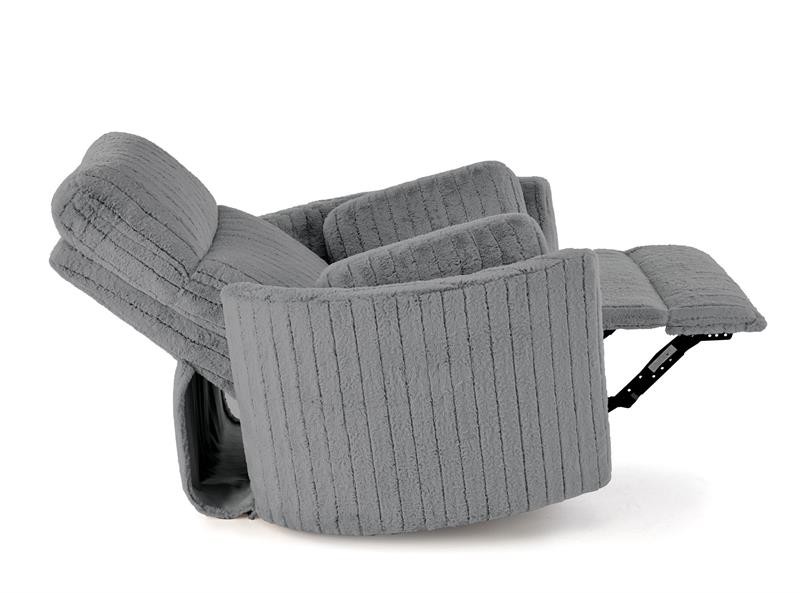 Křeslo ušák PEGAS šedé