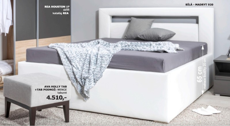 Čalouněná postel AVA LERYN 180