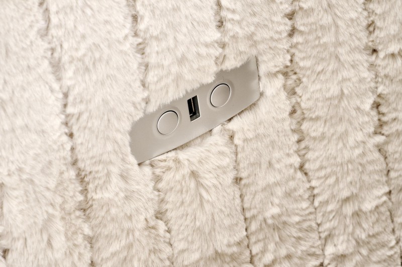 Křeslo ušák PEGAS béžové