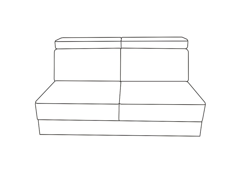 Sedací souprava ASPEN program - element 2BK