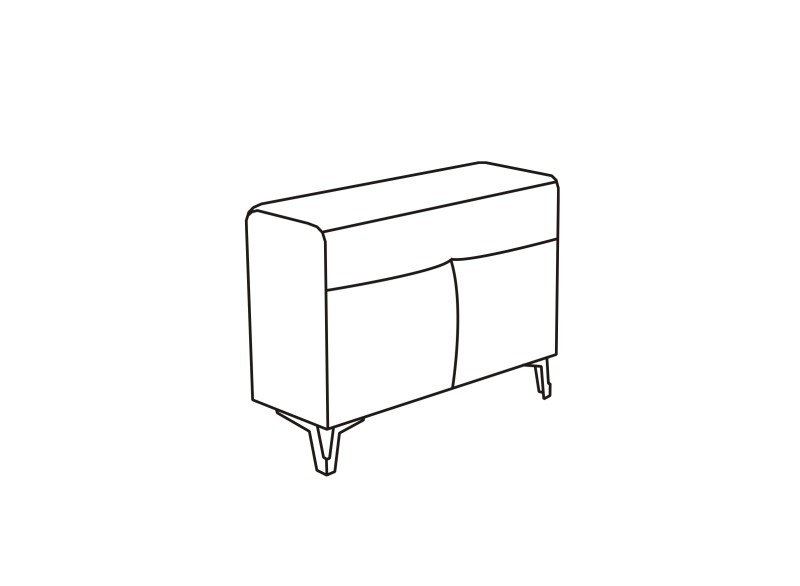 Sedací souprava ASPEN program - element PKR