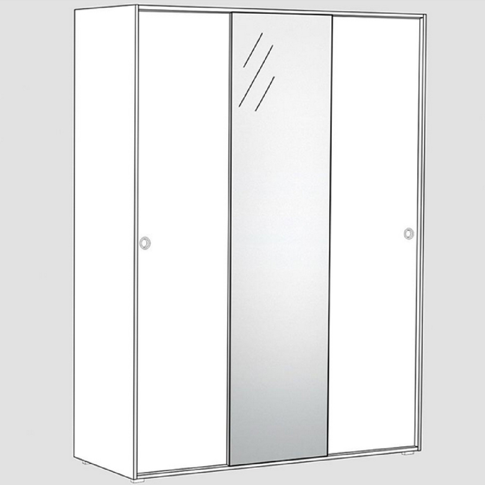 Skříň REA LARY S5/200