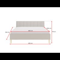 Manželská postel BELLUNA B05