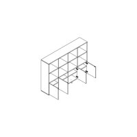 Kombinovaná komoda NOMAN N04