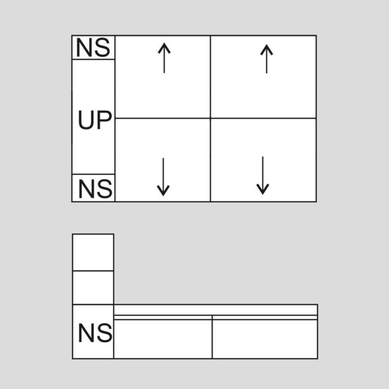 Sestava do ložnice REA AMY