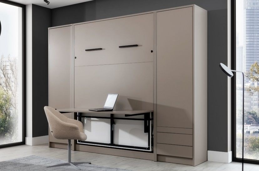 Policová šatní skříň GENIUS ke sklápěcí posteli