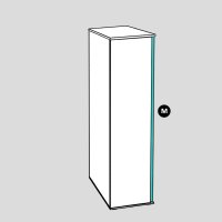 Skříň REA AMY 28/180