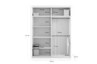 Šatní skříň MARIKA 150