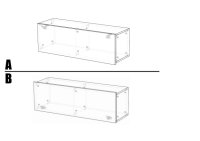 Police závěsná KALABRINI c-10