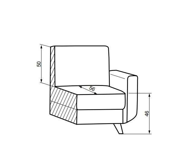 Sedací souprava ARAMO 3+1+1