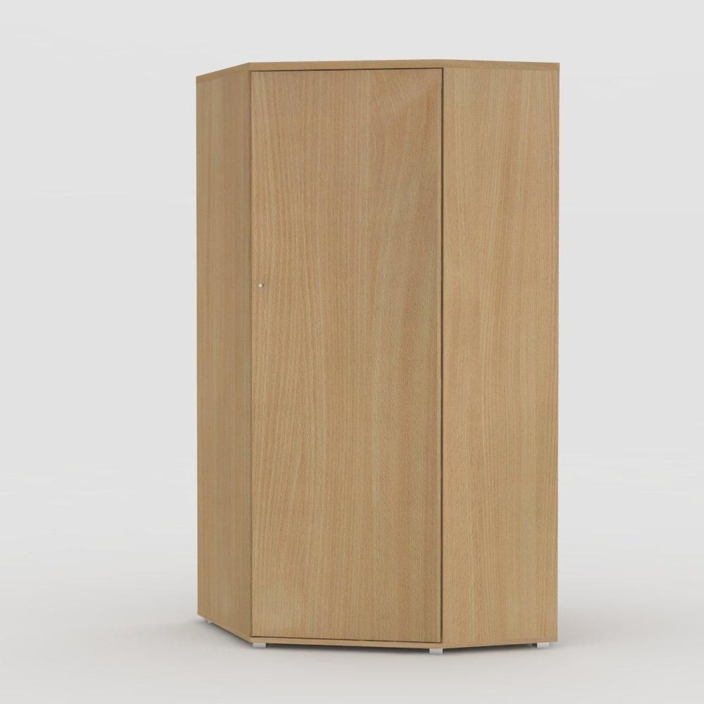 Rohová šatní skříň REA AMY 33/225