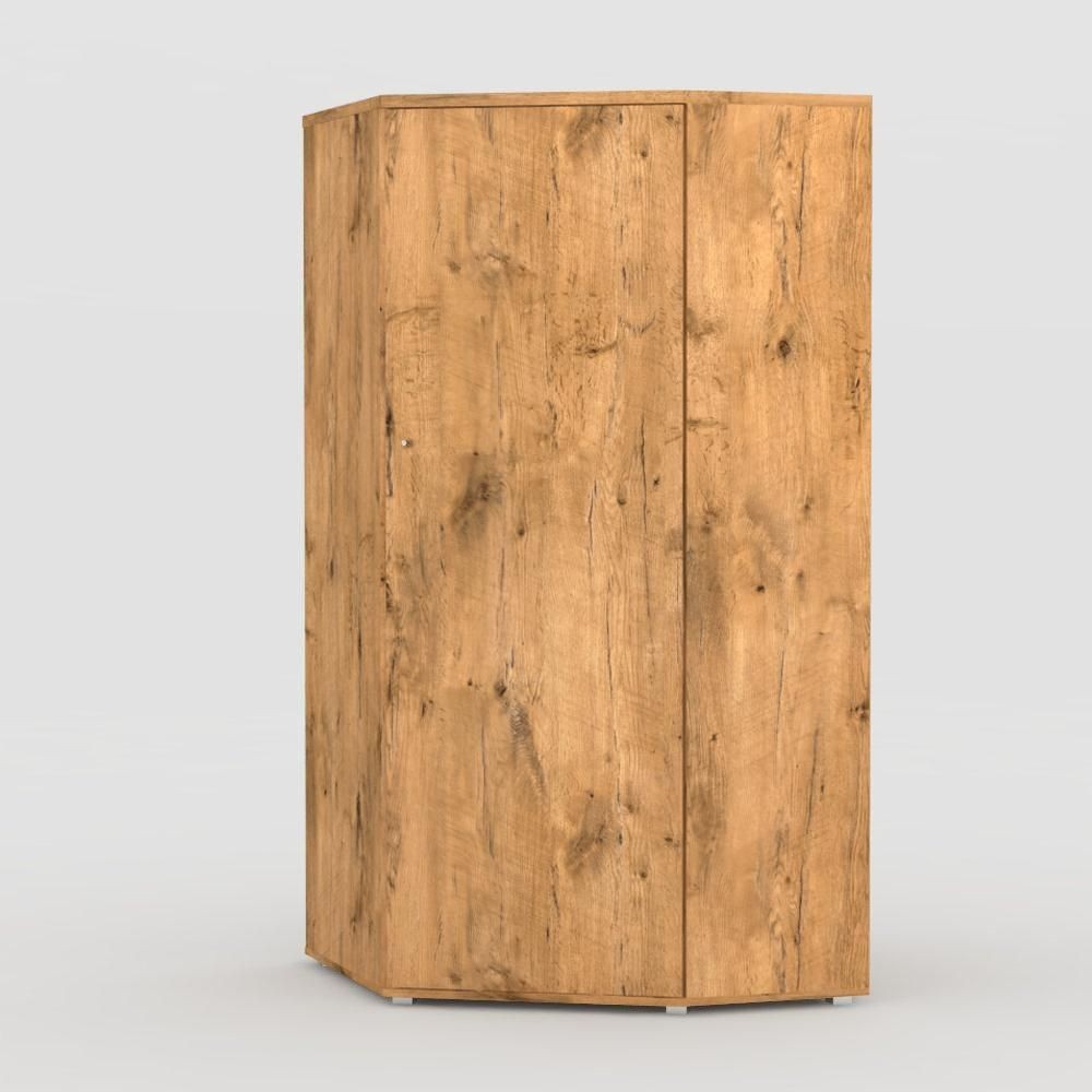 Rohová šatní skříň REA AMY 33/180