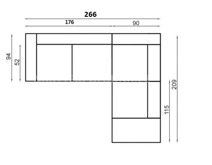 Sedací souprava BALTIKA 3