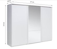 Šatní skříň NEW YORK 3D2S
