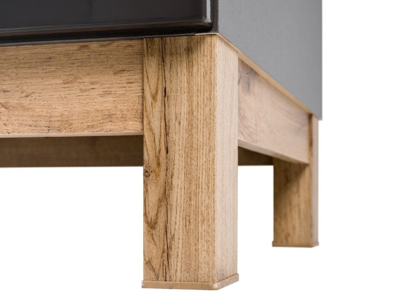 Koupelnová skříňka BALLI GREY 810 - nízká