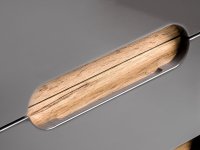 Koupelnová skříňka BALLI GREY 810 - nízká