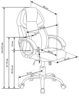 Kancelářské křeslo BARTON