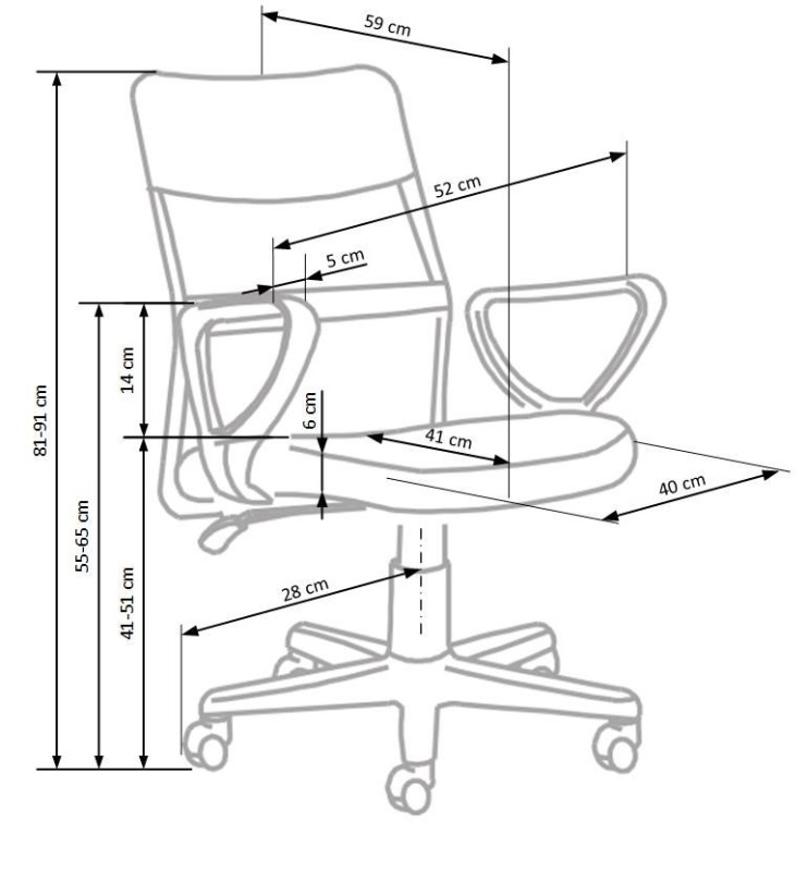 Dětská židle TIMMY