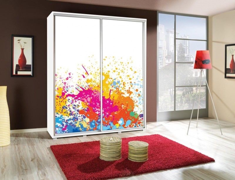 Šatní skříň PEM 155 ART 3