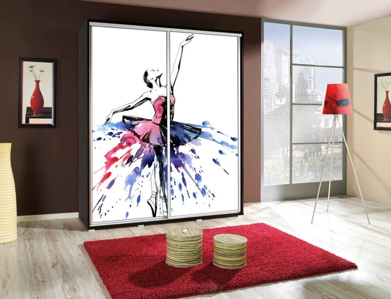 Šatní skříň PEM 155 BALETKA 3