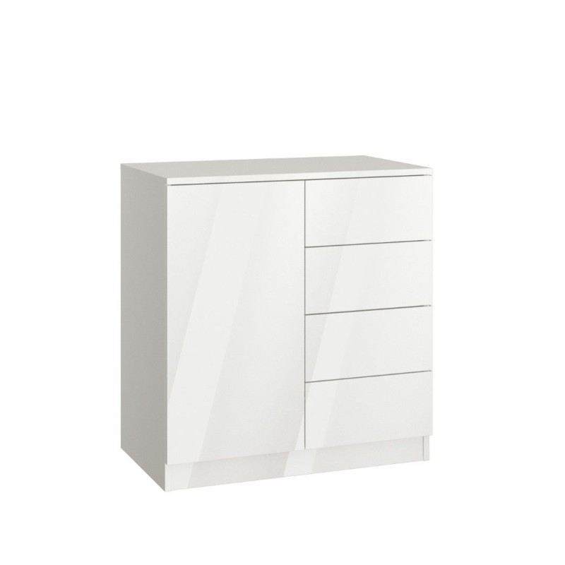 komoda VARIA SLEEP 80 bílý lesk