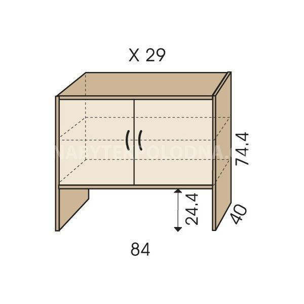 Komoda JIM 5 X 29