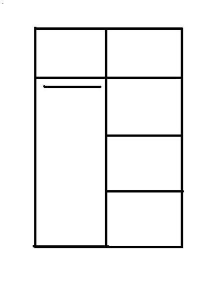 Šatní skříň REA ATLANTA 1