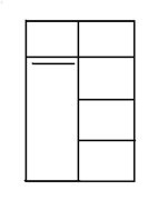 Šatní skříň REA ATLANTA 1