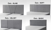 Manželská postel BOXSPRING