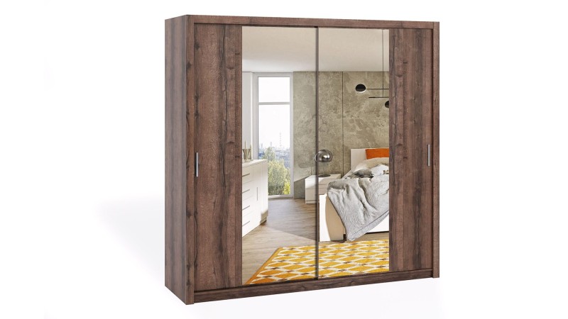 Posuvná šatní skříň BONNO 220