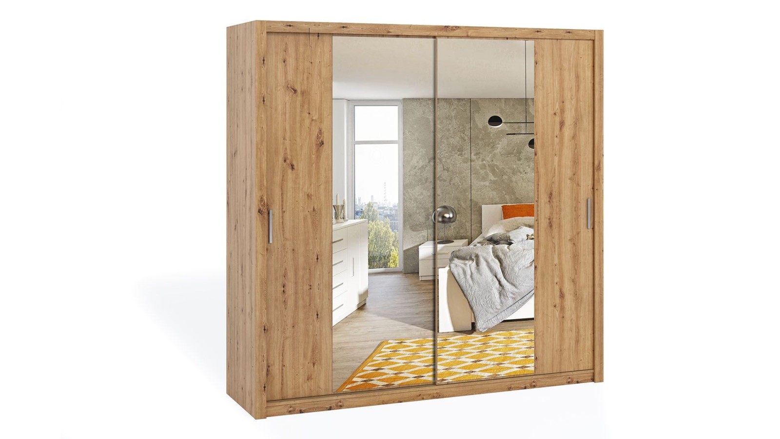 Posuvná šatní skříň BONNO 220