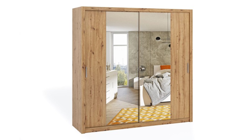 Posuvná šatní skříň BONNO 220