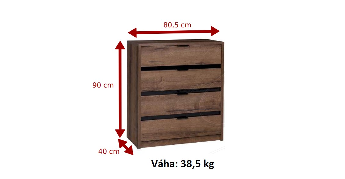 Obývací stěna DANVER III.