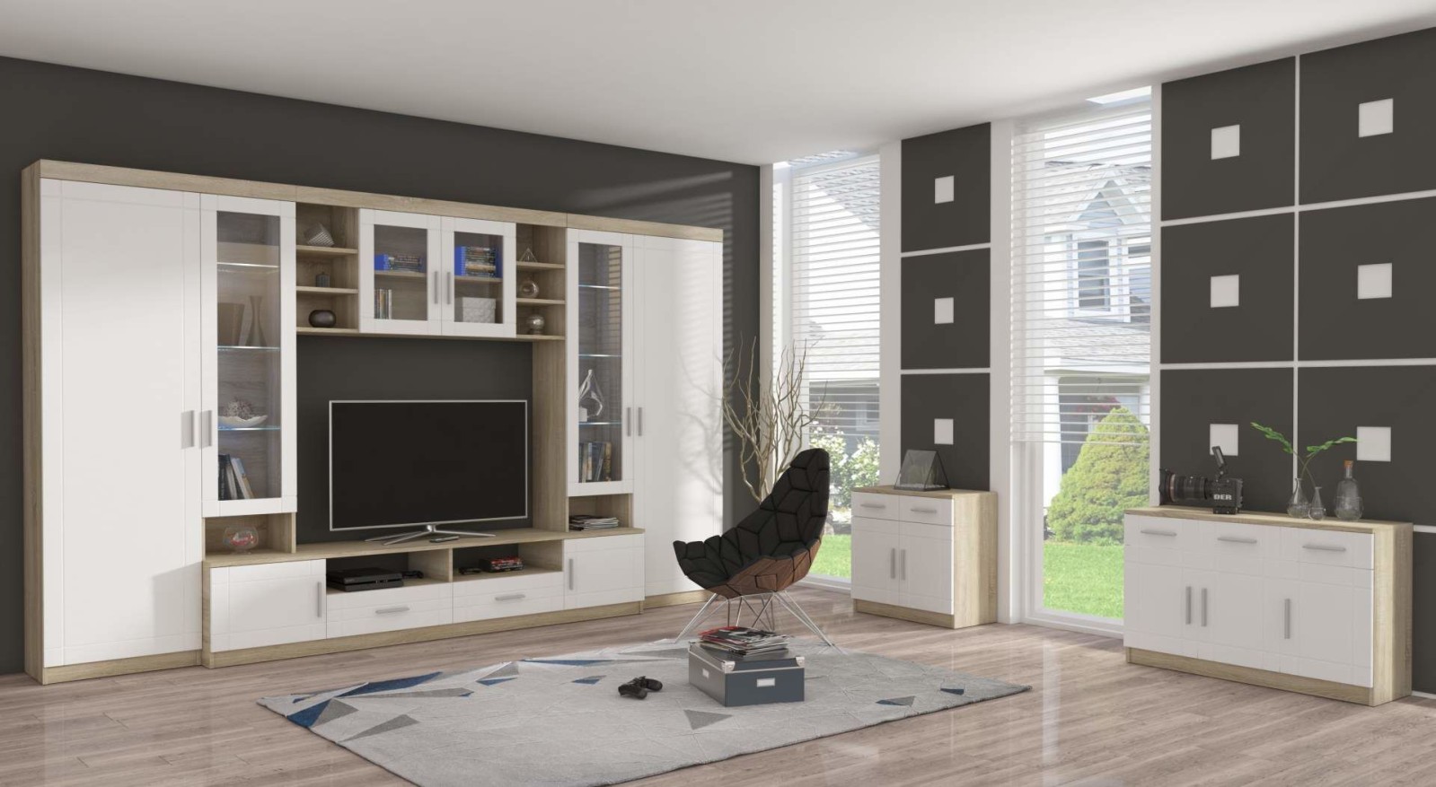 Obývací stěna PARISS