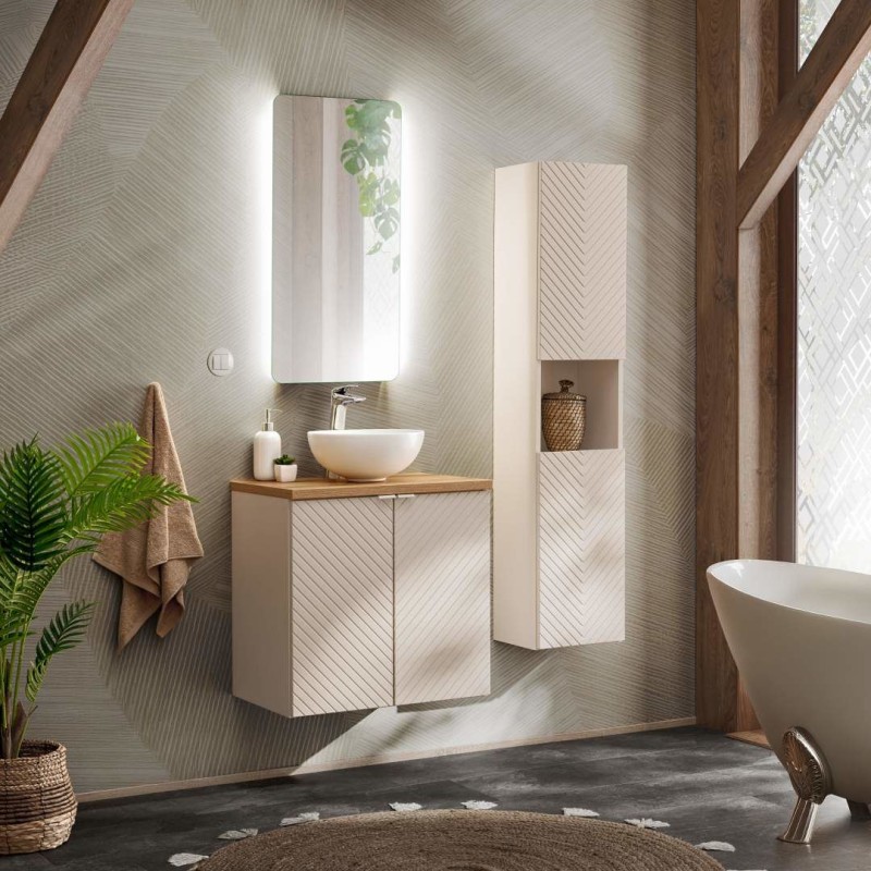 Koupelnové zrcadlo DIANA LED 40