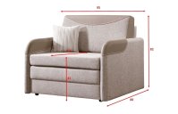 Rozkládací křeslo JERRY 80