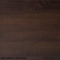 Šatní skříň Finezia F2 Dub Sononma čokoláda