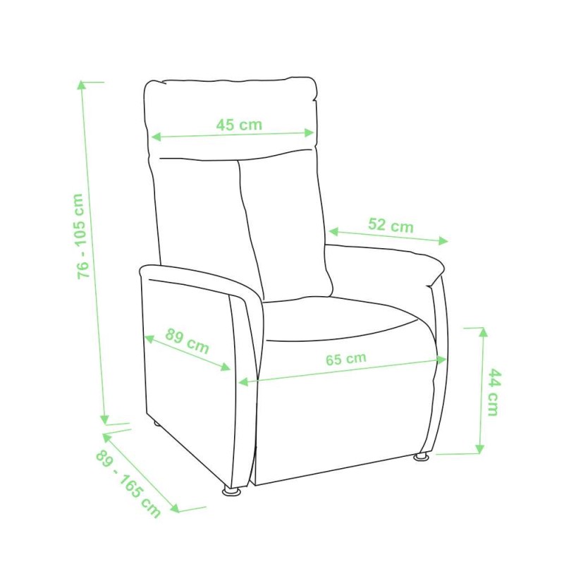 Relaxační křeslo TAPIO