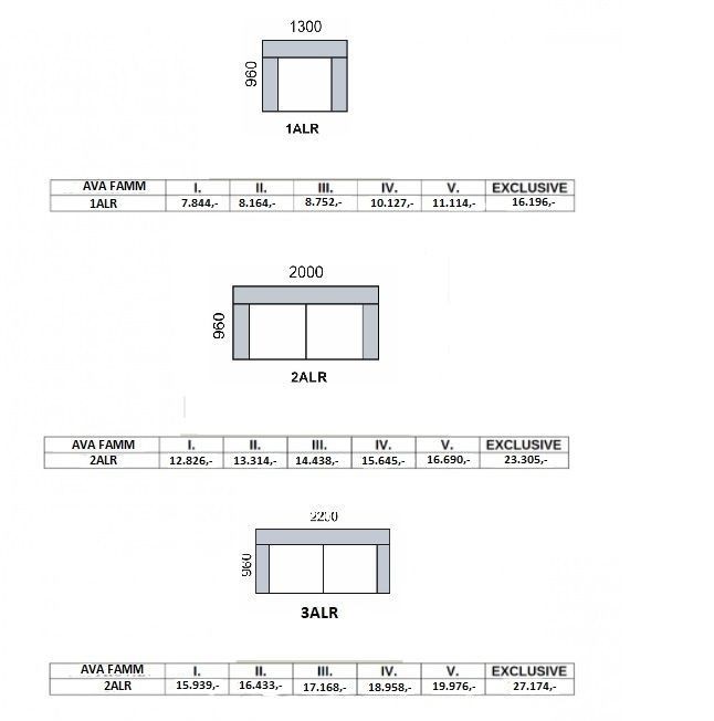 Sedací souprava AVA FAMM PROGRAM