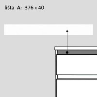 Noční stolek REA AMY 1
