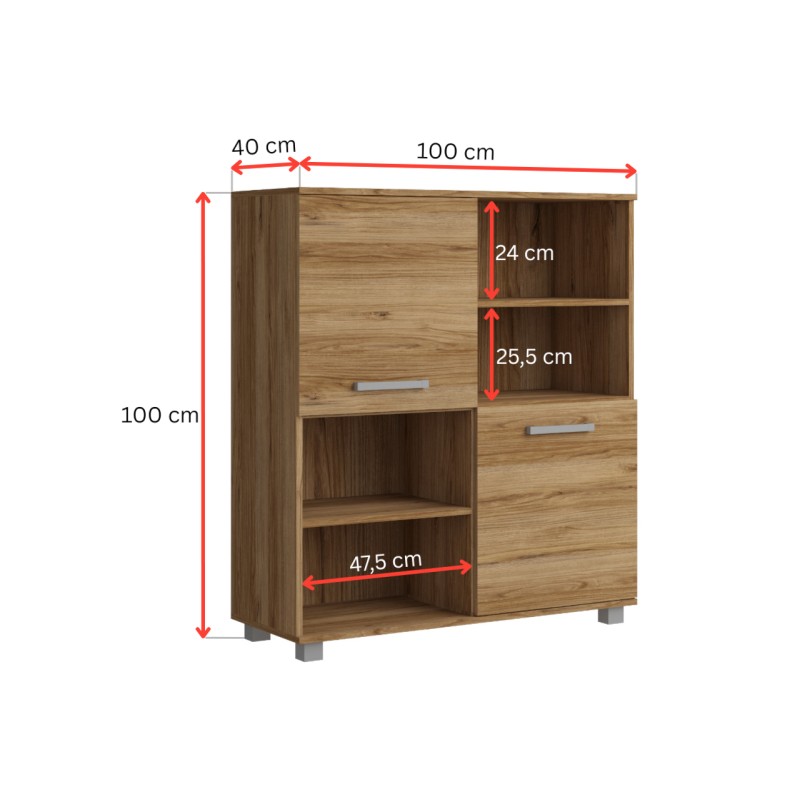 Kombinovaná skříňka MAT25