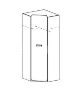 Rohová skříň LORENTO 14